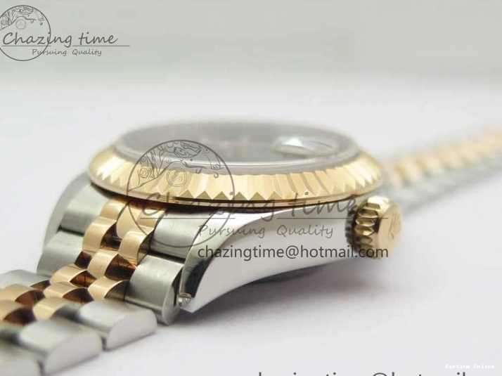 1218 Datejust 28mm 279173 SS RG BP Maker Best Edition Black Dial on SS RG Jubilee Bracelet ETA TopPick 2580